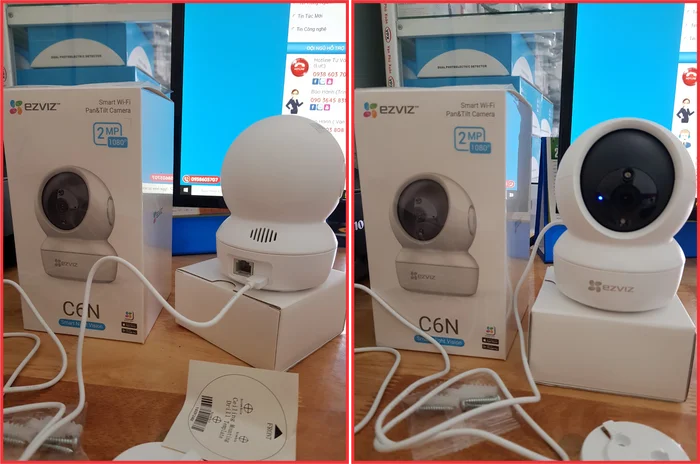 camera c6n kết nối wifi